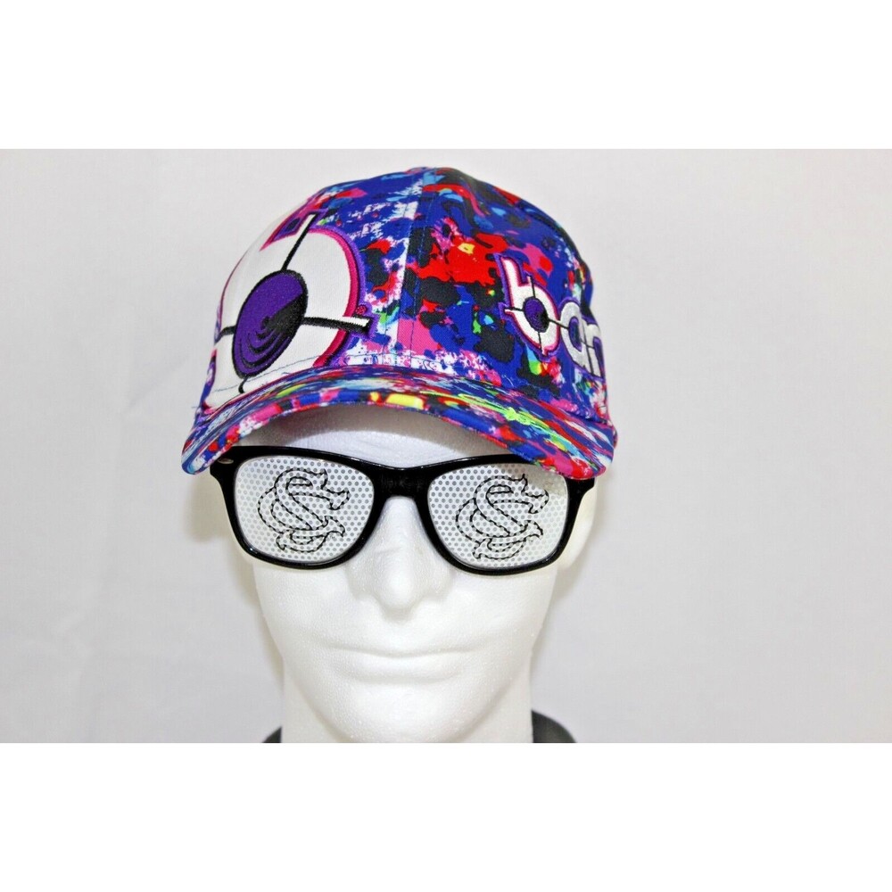 Bang Energy Snapback Baseball Cap Hat Energy Drink Signature Multicolor Splatter
